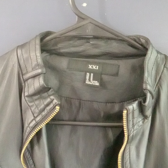 GUC XXI polyester polyurethane viscose black jacket cropped jacket size … - Picture 2 of 8